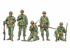 Tamiya Military Miniatures 1:35 Scale WWII US Infantry Scout Figures Set - 35379