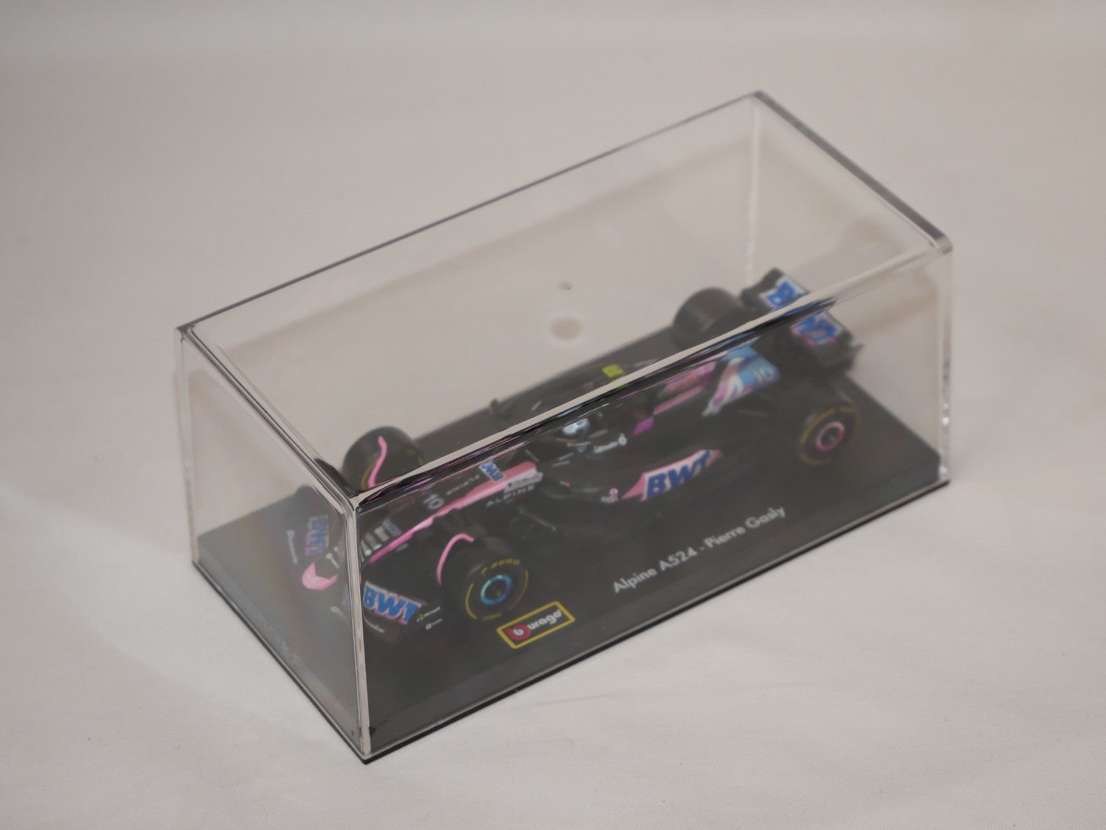 Burago 1:43 Scale BWT Alpine F1 Team A524 2024 No.10 Pierre Gasly - #18-38220G
