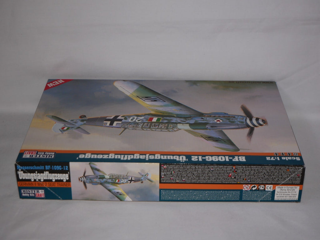 MisterCraft Hobby Kits 1:72 Scale (D-24) BF-1096-12 Ubungsjagdflugzeuge - 040246