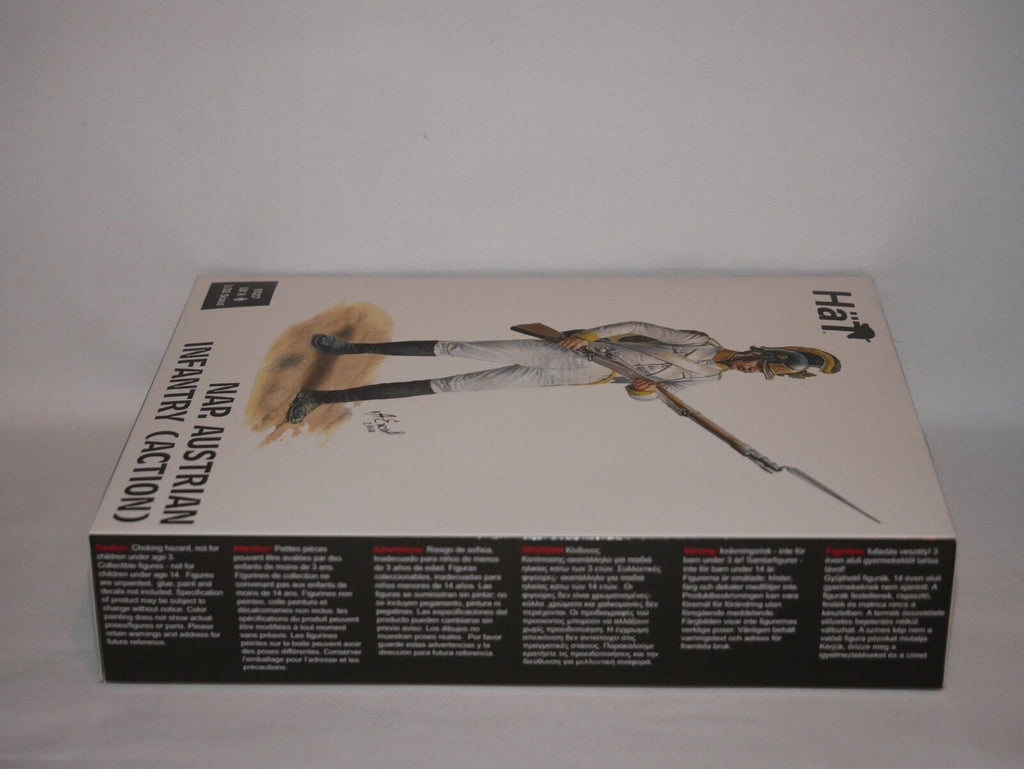 Hat Industrie 1:32 Scale Napoleonic Austrian Infantry (Action) Miniatures - 9327