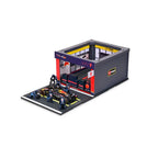 Burago 1:43 Scale Oracle Redbull Racing Formula One Team Pit Pass Diorma Playset - #18-38453V