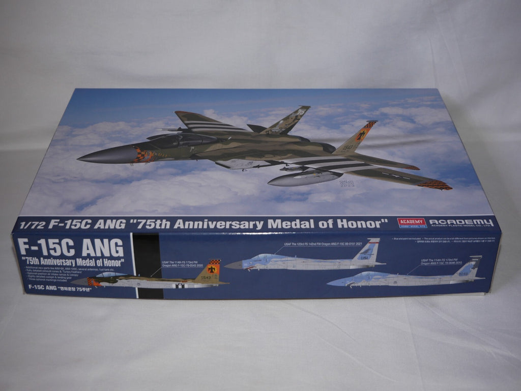 Academy 1:72 USAF F-15C ANG 75 Anniversary Medal of Honor Skill Level 4 - 12582