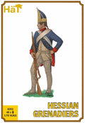 Hat Industrie 1:72 Scale American War Of Independence Hessian Grenadiers - 8353