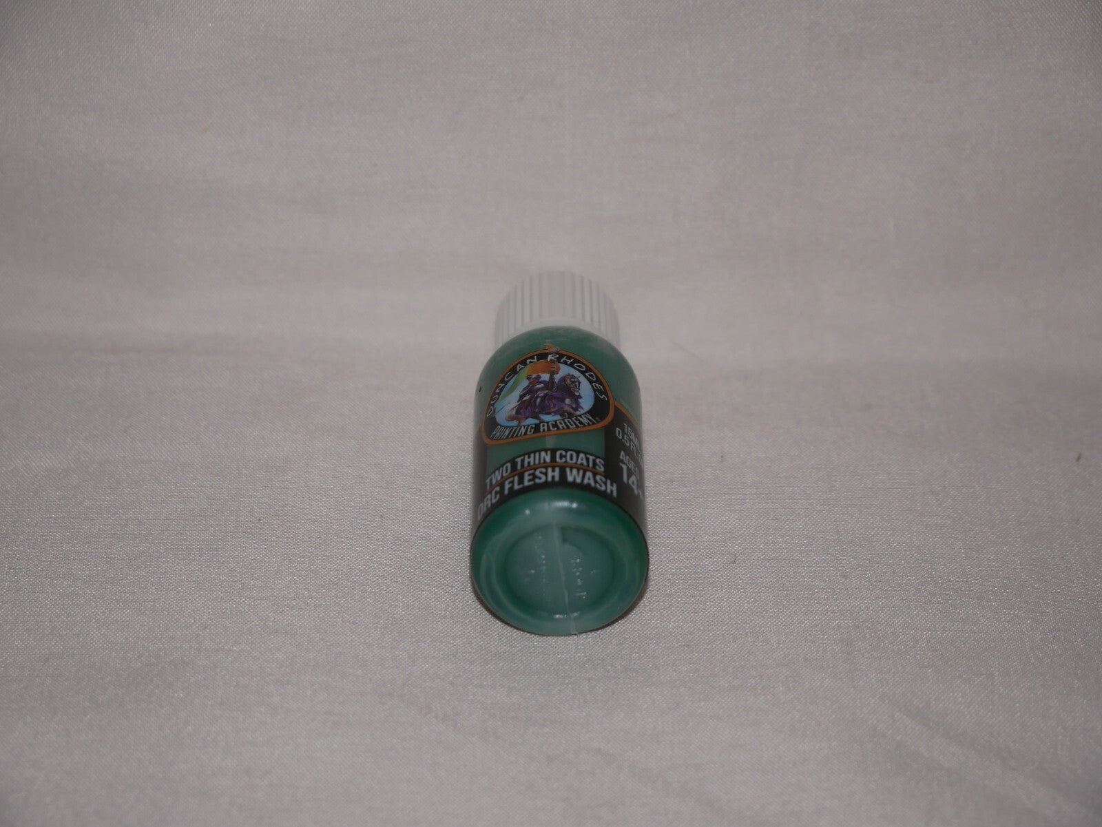 Duncan Rhodes Painting Academy Two Thin Coats Orc Flesh Wash 15ml Dropper 10058