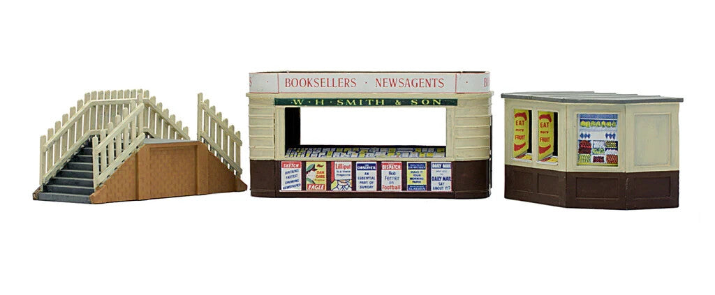 Dapol Kitmaster  "OO/HO" Kiosks & Platform Steps C018