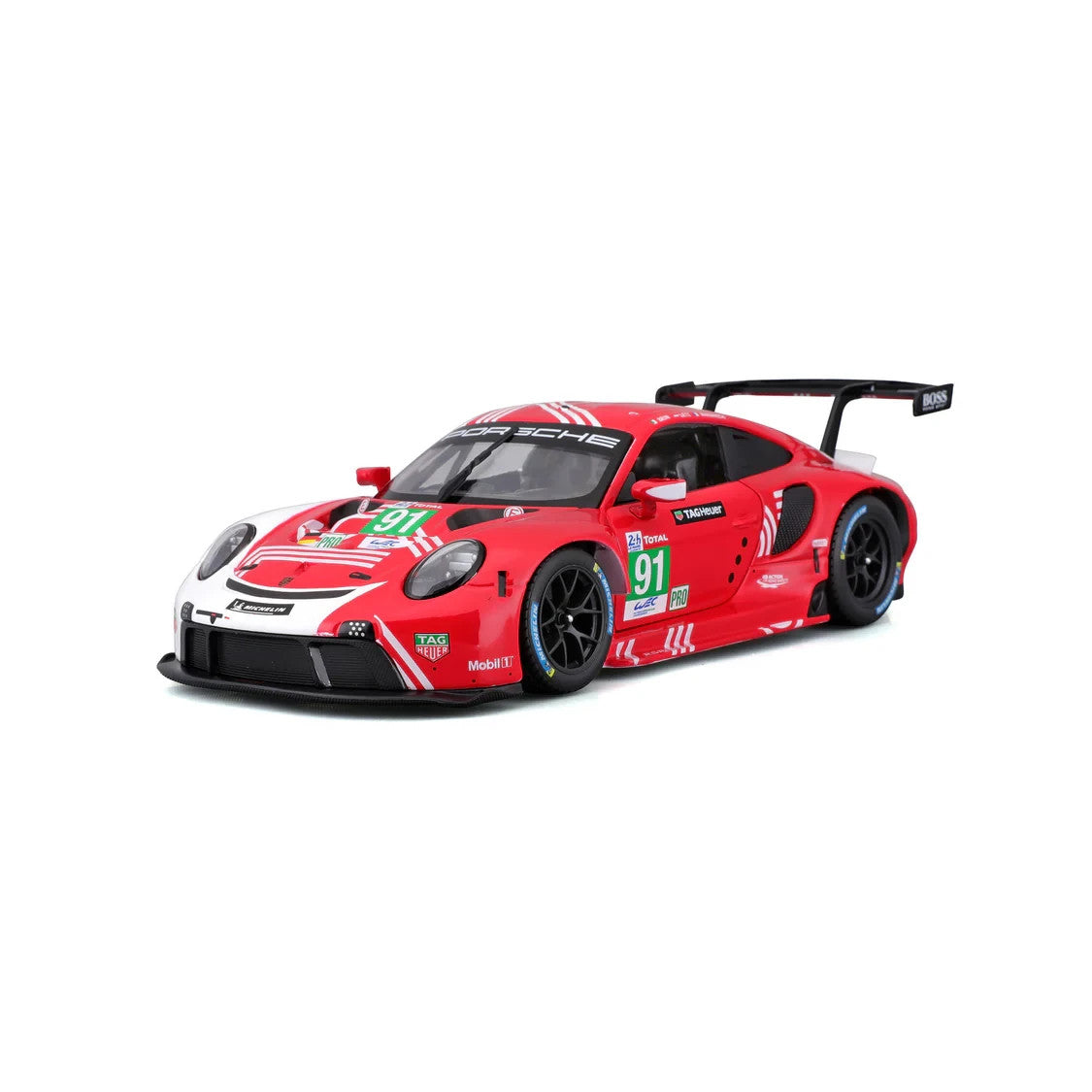 Burago 1:24 Scale Porsche 911 RSR GTE (No.91) 24 Hours of Le Mans 2020 #18-28016