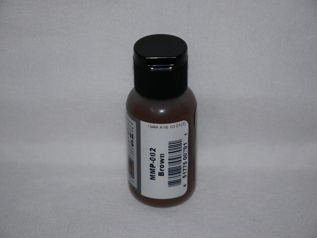 Mission Models Premium Hobby Paints Brown 30ml / 1 fl oz Bottle (MMP - 002)