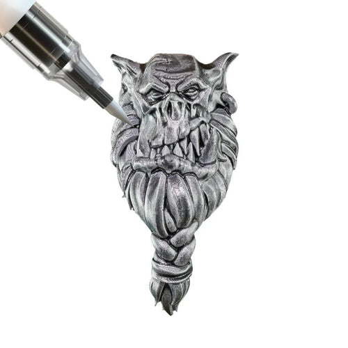Army Painter Speedpaint 2.0 Felt Tip Tech Acrylic Marker Polished Silver SM1017