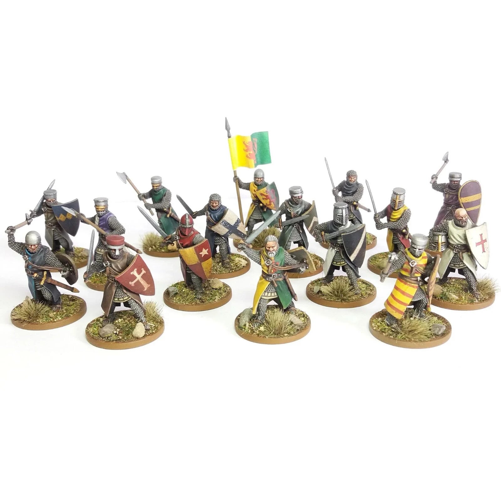 Wargames Atlantic The Age of Chivalry 28mm Foot Knights (1150 - 1320) - WAAAC001