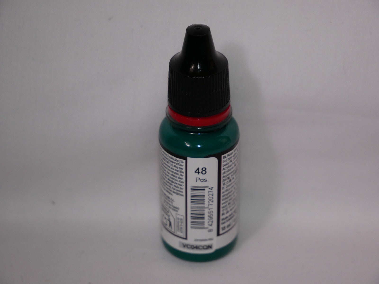 Vallejo Game Color Acrylics Scurvy Green 18ml/0.6 fl oz Dropper Bottle - 72.027