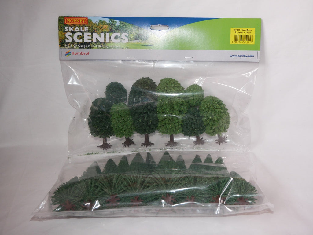 Hornby Skale Railway Scenics HO/OO Gauge Mixed Deciduous And Fir Trees - R7201