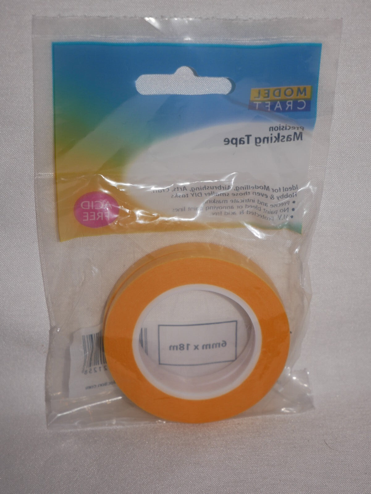 The Model Craft Collection Twin Pack Precision Masking Tape (6mm x 18m) PMA2006