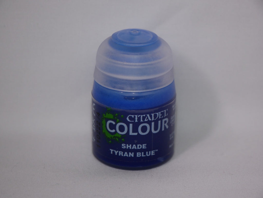 Games Workshop Citadel Colour Shade Tyran Blue 18ml/0.60 fl oz Paint Pot (24-33)
