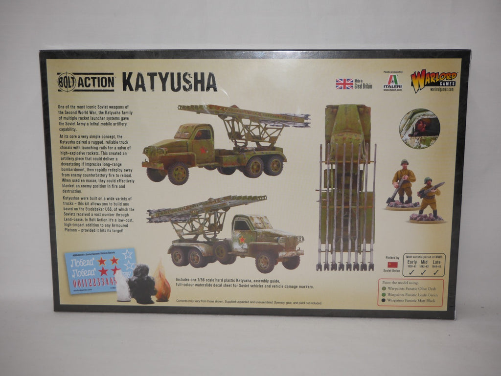 Warlord Games Bolt Action 1:56 WWII Soviet Katyusha Rocket Launcher - 402014009