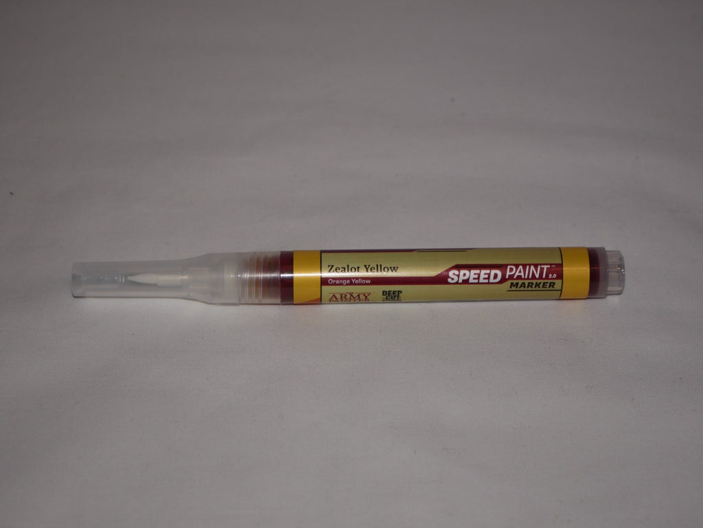 Army Painter Speedpaint 2.0 Felt Tip Tech Acrylic Marker Zealot Yellow - SM1023