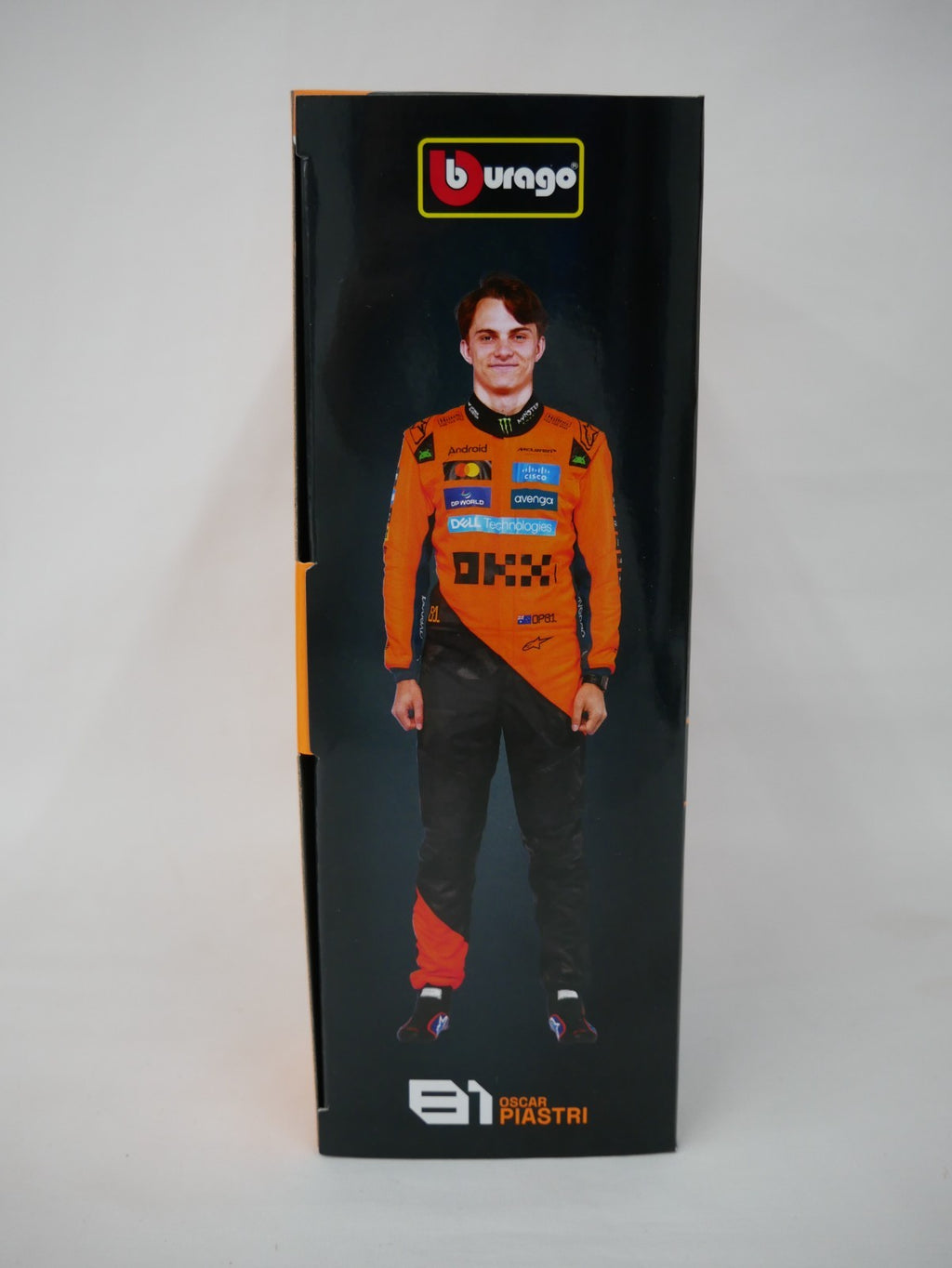 Burago 1:43 McLaren MCL39 Australian GP 2025 O.Piastri Pit Pass Diorma Playset -  #18-38457P