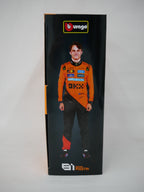 Burago 1:43 McLaren MCL39 Australian GP 2025 O.Piastri Pit Pass Diorma Playset -  #18-38457P
