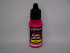 Vallejo Game Color Acrylic Range Fluorescent Magenta 18ml Dropper Bottle 72.158