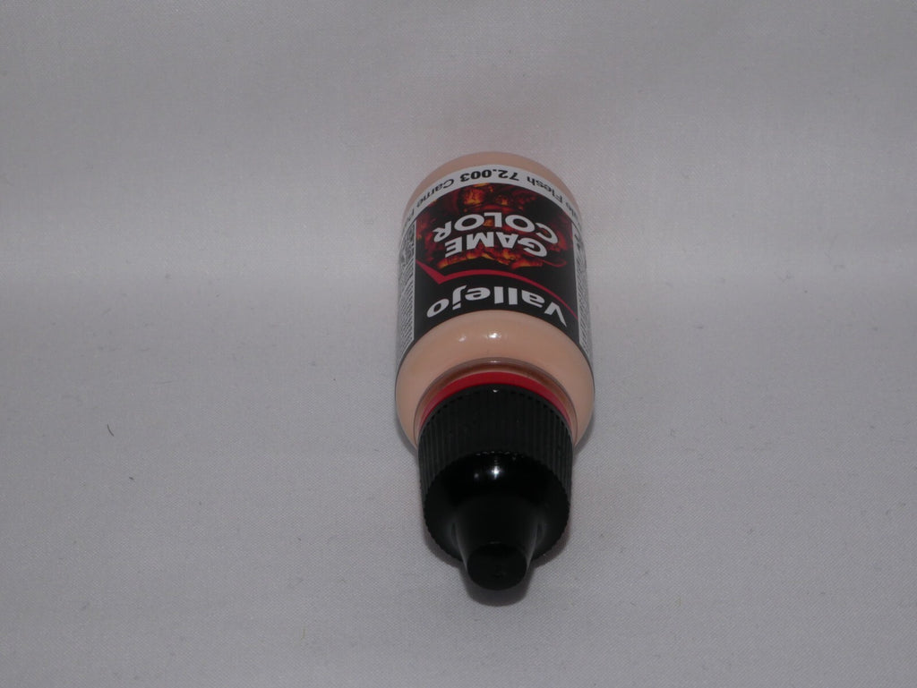 Vallejo Game Color Acrylic Range Pale Fresh 18ml/0.6 fl oz Dropper Bottle 72.003