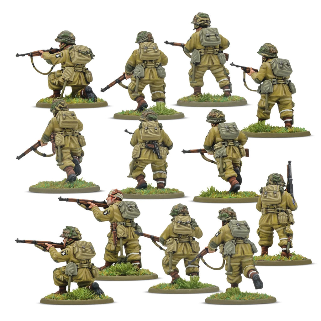 Warlord Games Bolt Action 1:56 WWII US Army Airborne (D-Day) Platoon - 402013102