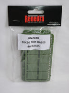 Renedra Limited Generic Scenery & Bases 20 x 20mm Bases 40 Per Pack - RN2020