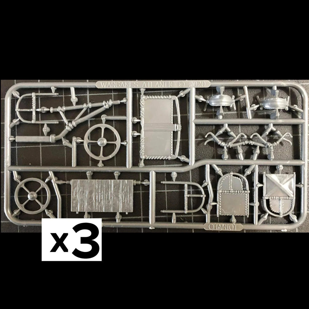 Wargames Atlantic First Empires 28mm Hard Plastic Bronze Age Chariots - WAAFE002