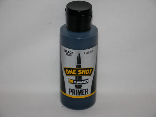 Ammo By Mig Jimenez One Shot Black Self Levelling Sandable Primer - A.MIG-2023