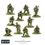 Warlord Games Bolt Action 1:56 Scale British & Inter-Allied Commandos 402011022