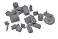 Great Escape Games Dead Mans Hand 28mm Scale Hard Plastic Street Scatter DMHP104
