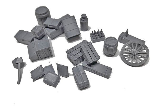 Great Escape Games Dead Mans Hand 28mm Scale Hard Plastic Street Scatter DMHP104