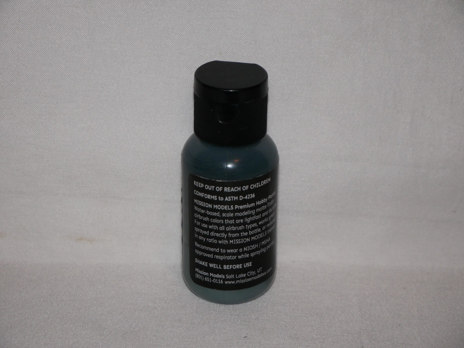 Mission Models Premium Hobby Paints Panzergrey RAL 7021 30ml Bottle (MMP - 014)