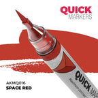 AK Interactive Acrylic Quick Gen Markers For Tabletop Wargaming Space Red - AKMQ016