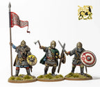 Victrix 1:56 (28mm) Scale Hard Plastic Early Saxon Warriors Warband - VXWB002