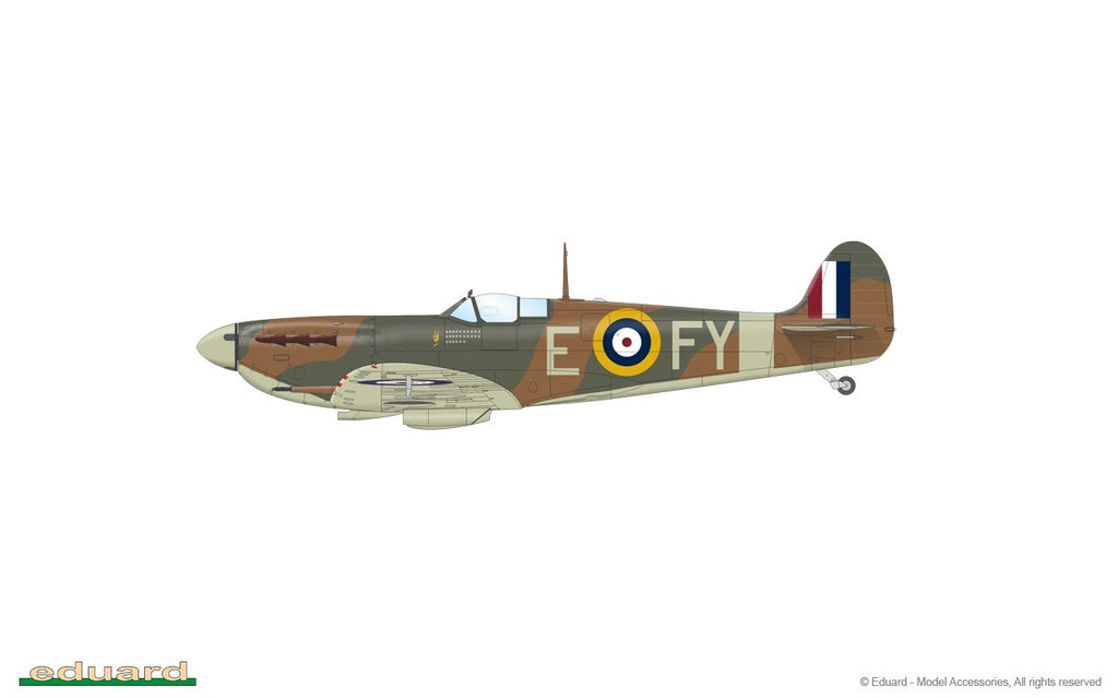 Eduard 1:48 Scale Spitfire Story The Sweep Dual Combo Limited Edition Set 11153