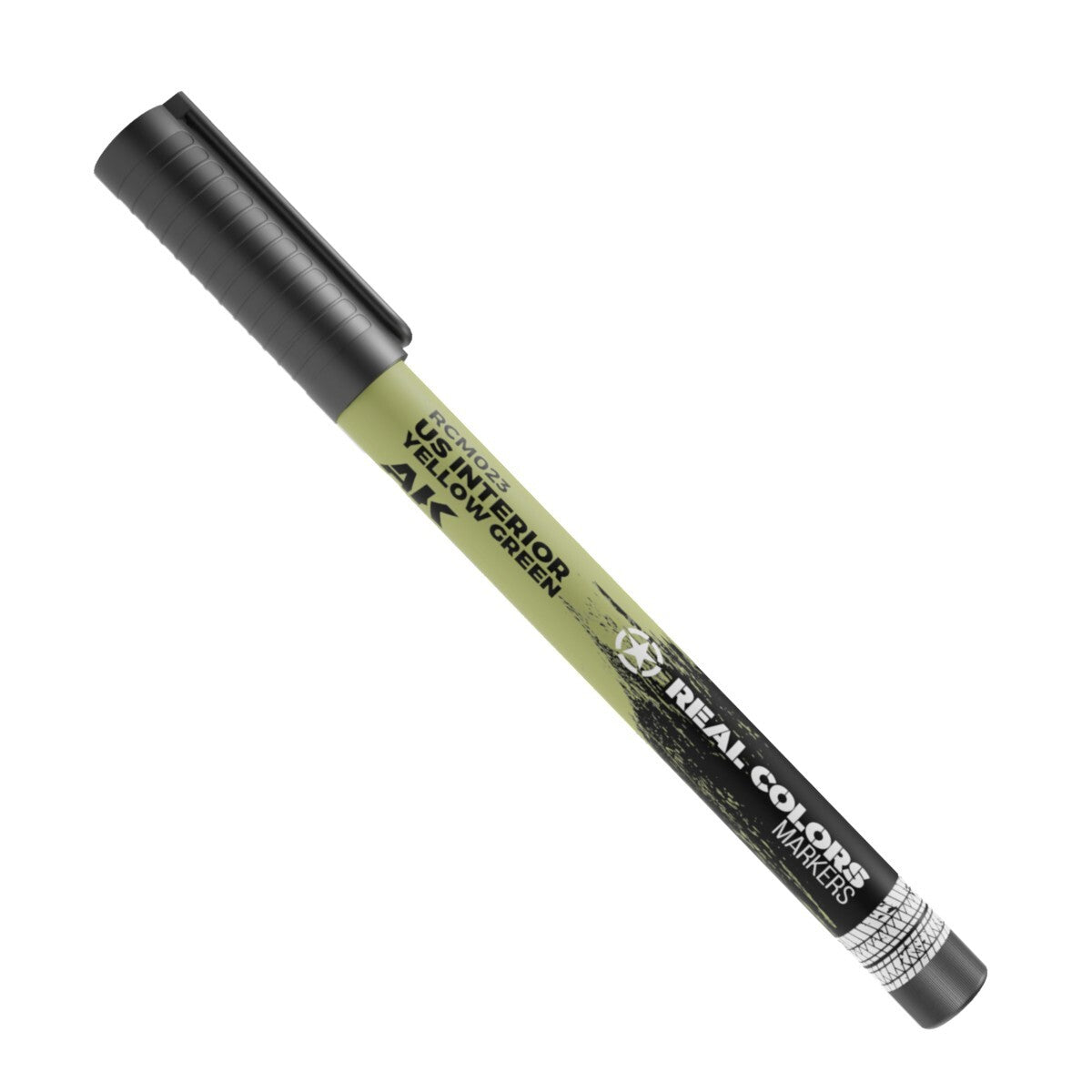 AK Interactive Real Colors Acrylic Marker Pens US Interior Yellow Green - RCM023
