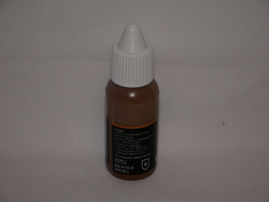Duncan Rhodes Painting Academy Two Thin Coats Boot Strap Brown 15ml Bottle 10155