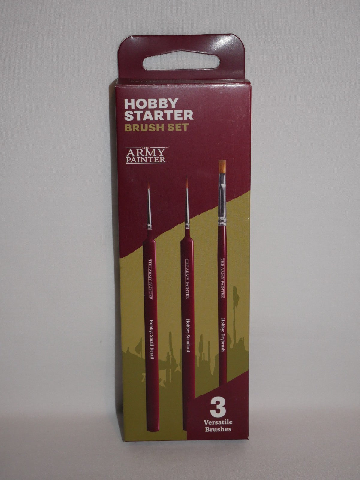 The Army Painter Hobby Starter 3 Piece Brush Set For Miniature Painting - TL5067