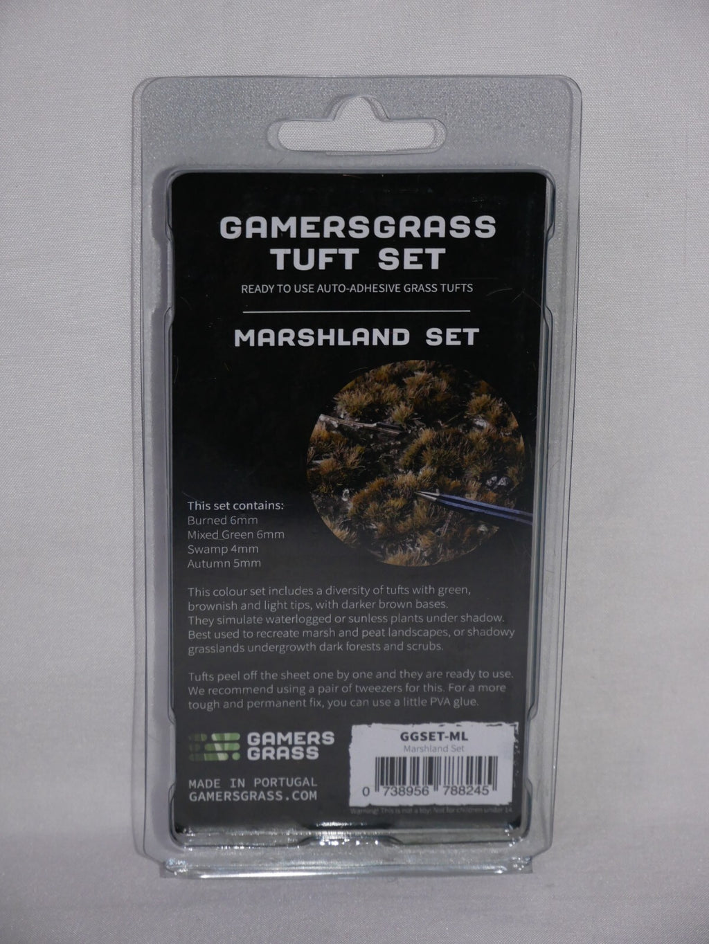Gamers Grass Wild Marshland Tuft Set For Wargaming Bases (140) Per Pack GGSET-ML