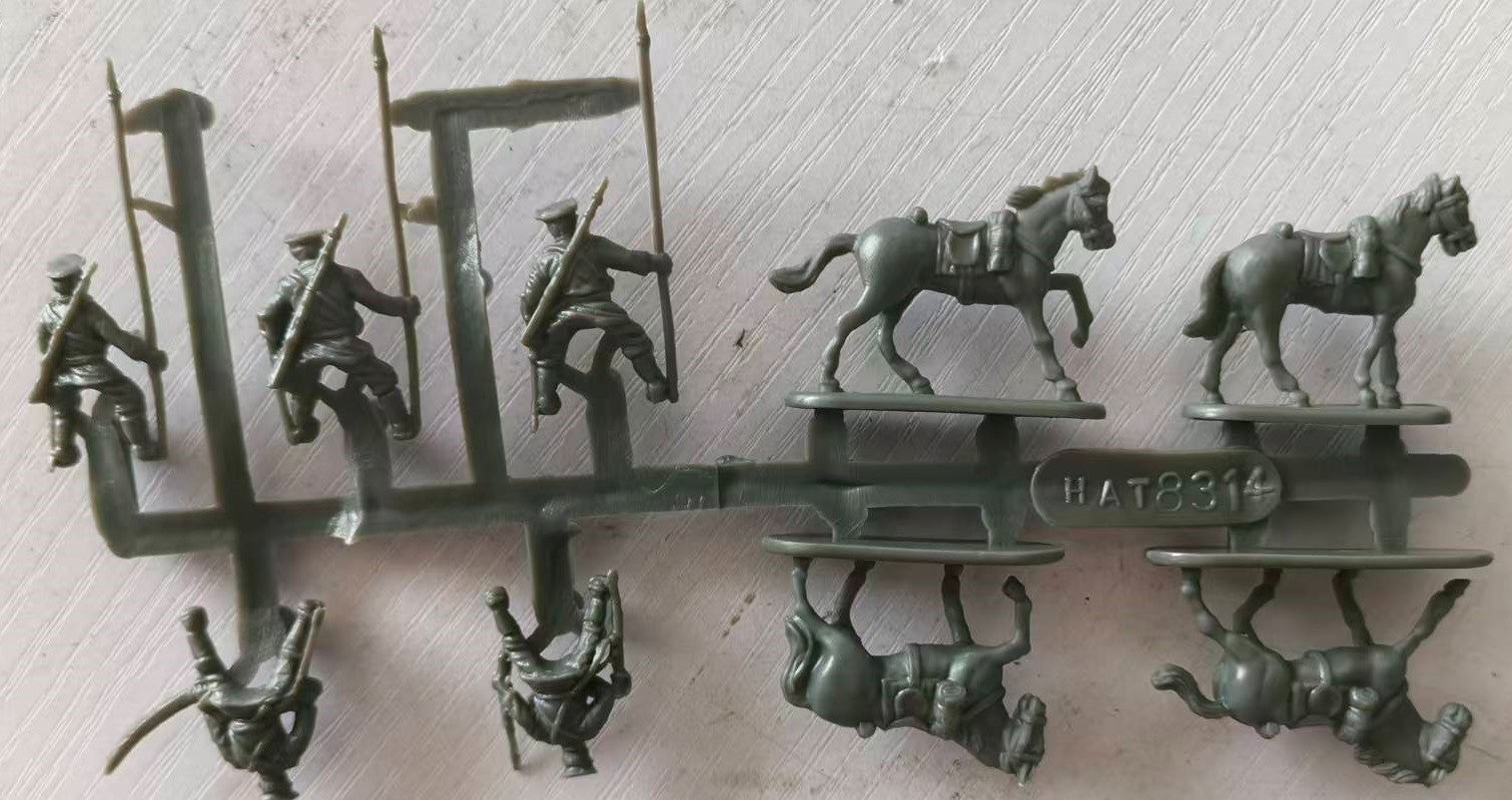 Hat Industrie 1:72 Scale World War 1 (WW1) Russian Cavalry Plastic Models - 8314