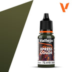 Vallejo Xpress Color Acrylics Plague Green 18ml/0.6 fl oz Dropper Bottle 72.419