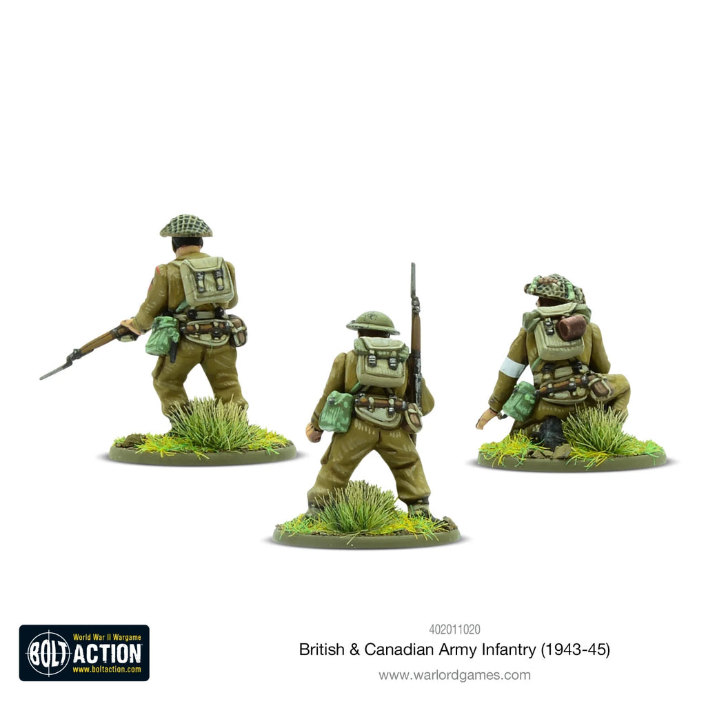 Warlord Games Bolt Action 1:56 WWII British & Canadian Army Infantry - 402011020