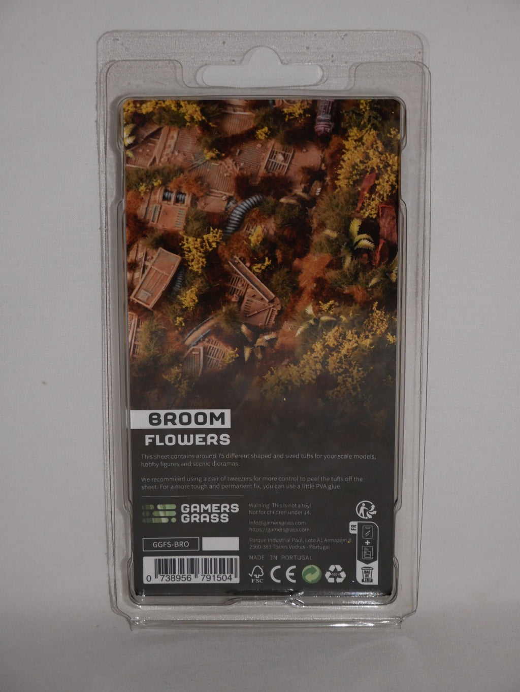 Gamers Grass Broom Flowers Grass Tufts For Mini Model Bases 75 Per Pack - GGFS-BRO
