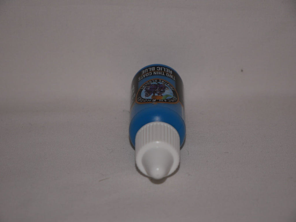 Duncan Rhodes Painting Academy Two Thin Coats Range Relic Blue 15ml Bottle 10143