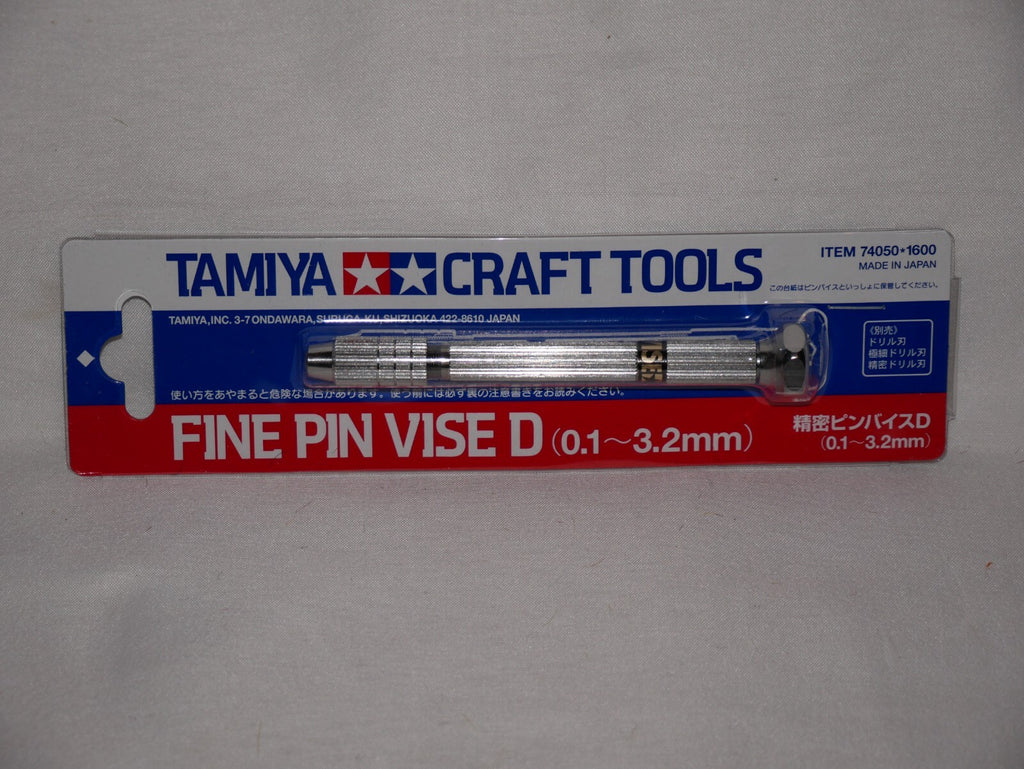 Tamiya Craft Tools Series 50 Fine Pin Vise D (0.1 - 3.2mm) For Modeling - 74050