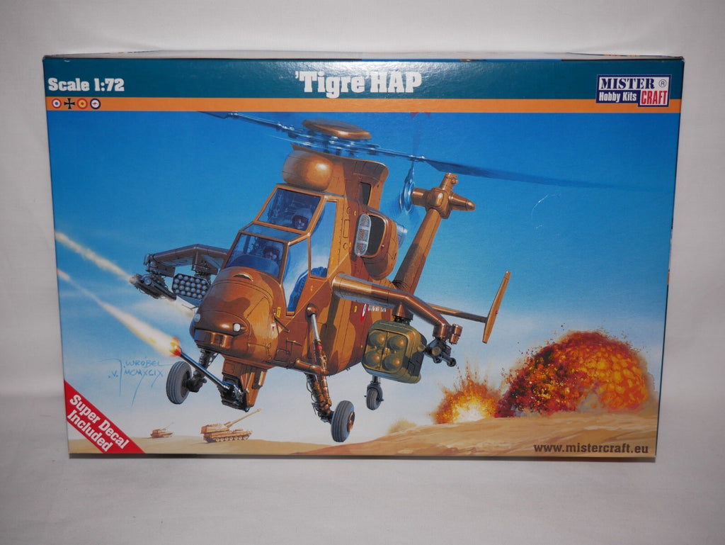 MisterCraft Hobby Kits 1:72 Scale (D-60) EC-665 'Tigre' Attack Helicopter 040604