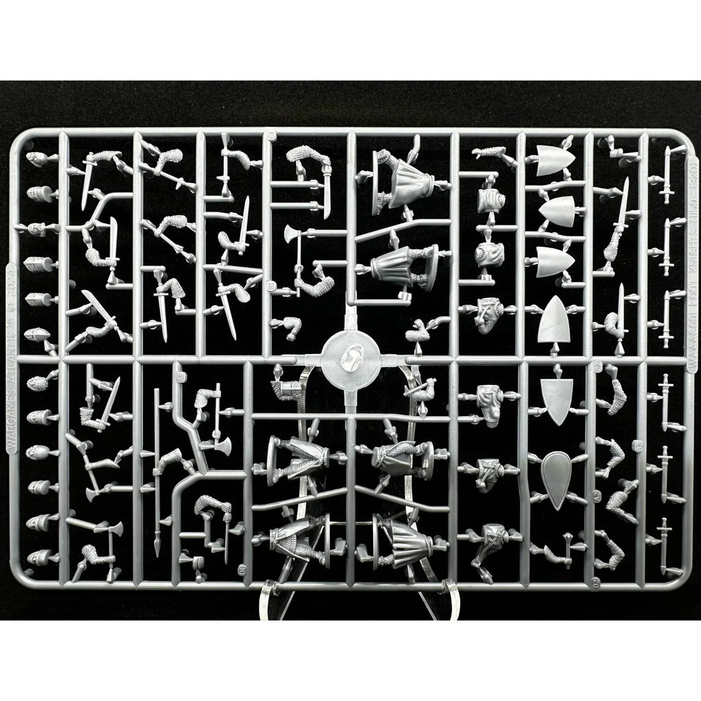 Wargames Atlantic The Age of Chivalry 28mm Foot Knights (1150 - 1320) - WAAAC001