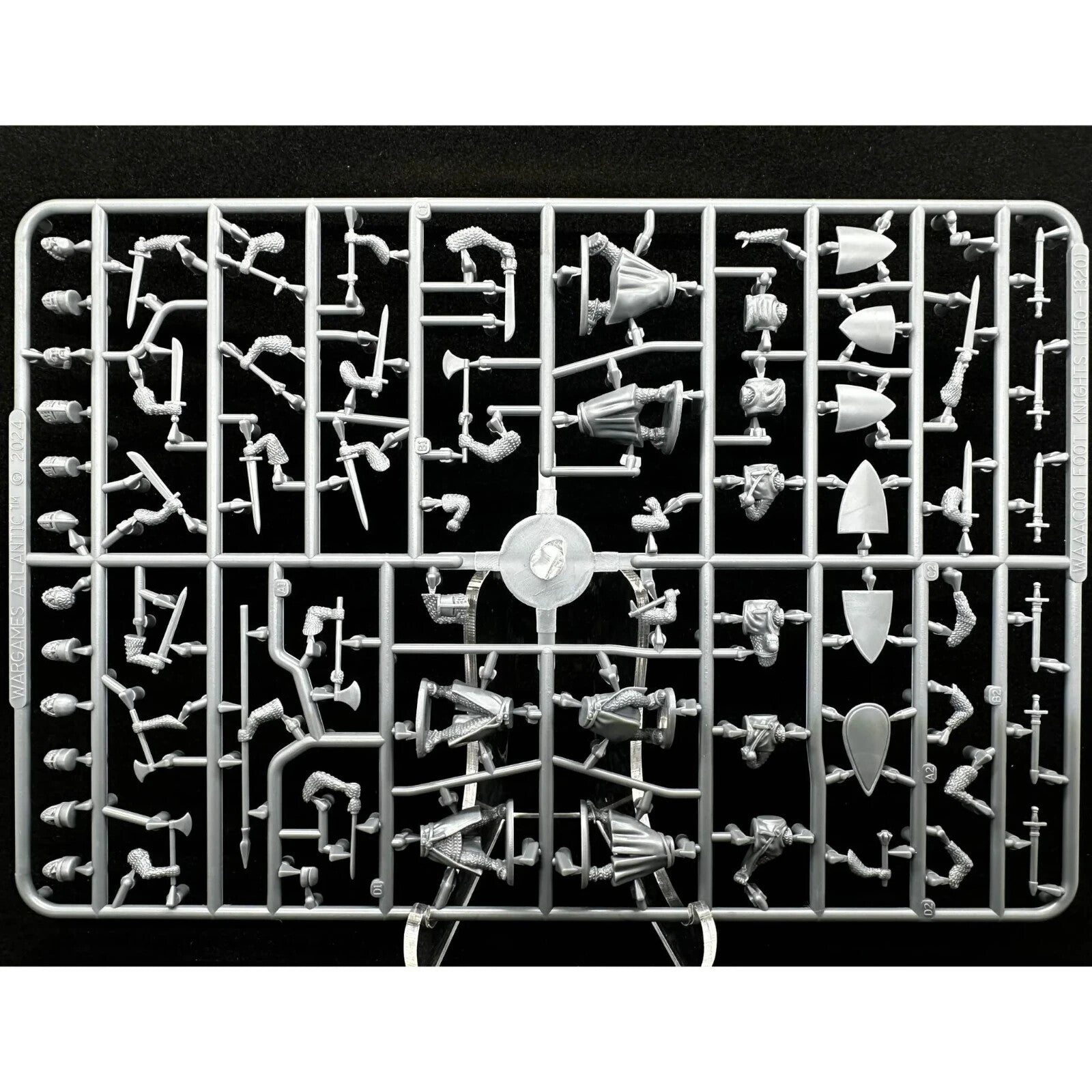 Wargames Atlantic The Age of Chivalry 28mm Foot Knights (1150 - 1320) - WAAAC001