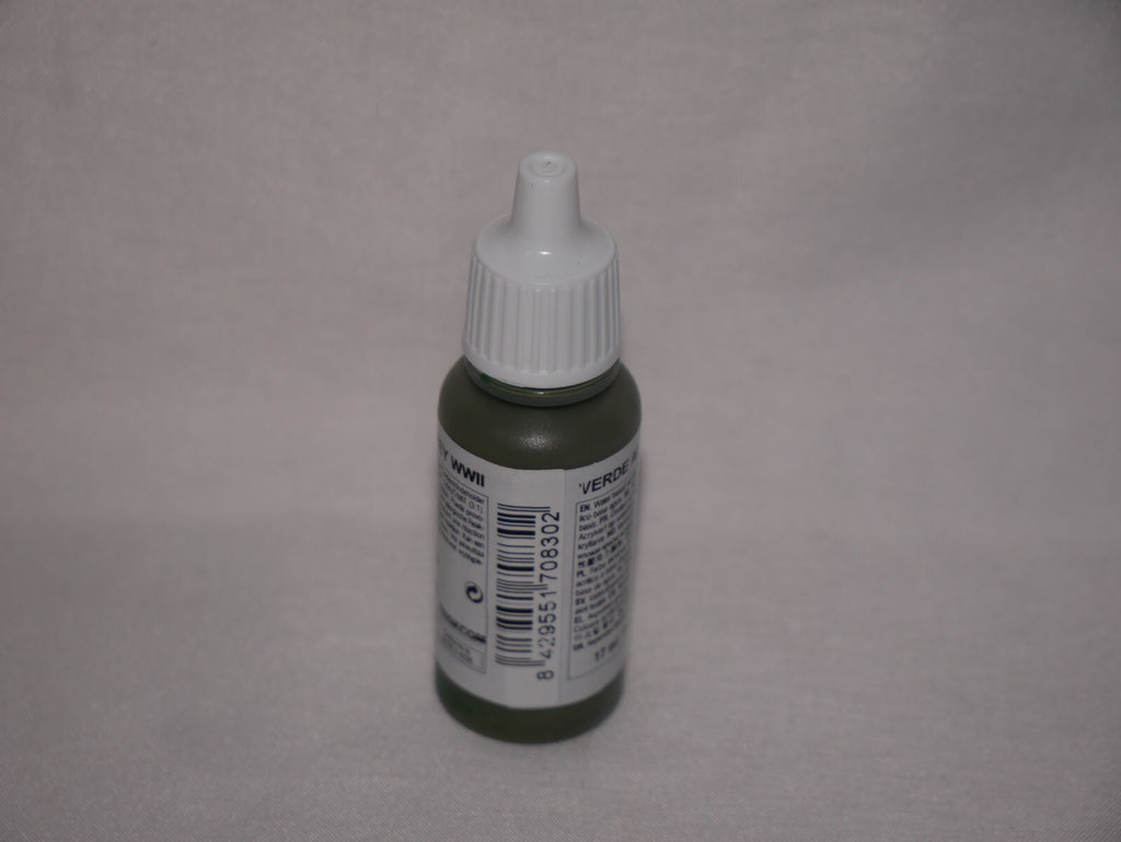 Vallejo Model Color WWII German Fieldgrey Acrylic 17ml Dropper Bottle - 70.830
