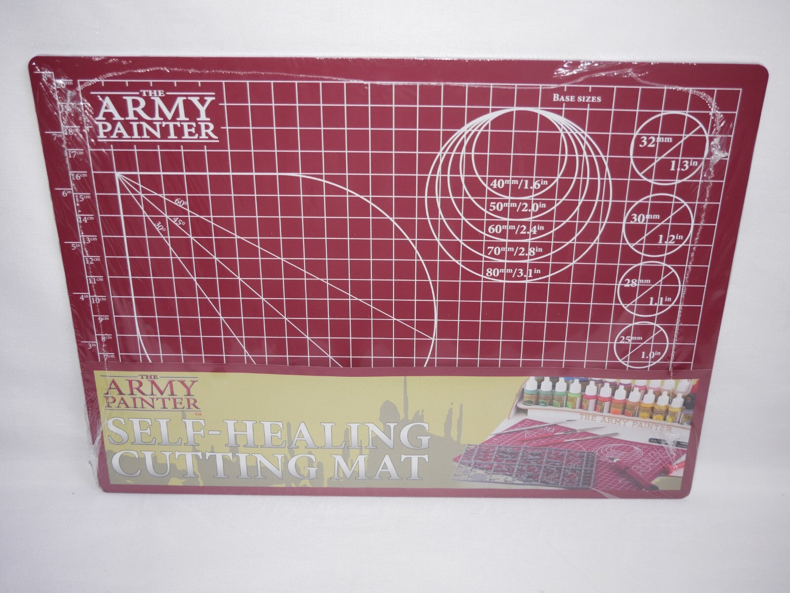 The Army Painter A4 Self Healing Cutting Mat With Markings ( 220 x 300mm) TL5049
