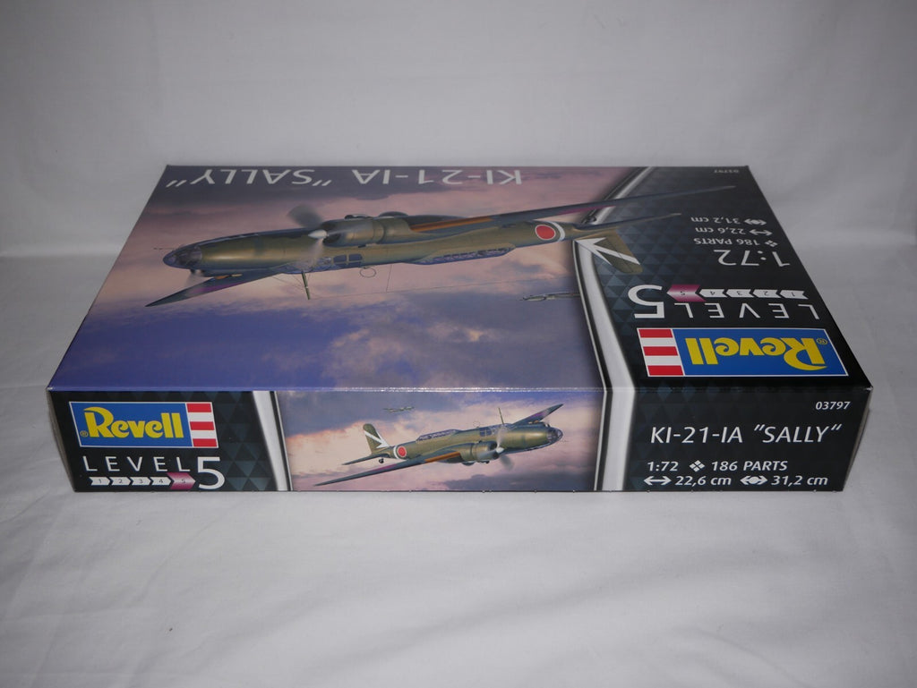 Revell 1:72 Mitsubishi KI-21-lA "Sally" Model Aircraft Kit Skill Level 5 - 03797